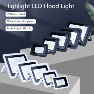 AC220V LED Flood Light 10W 20W 30W 50W 100W IP68 Waterproof Outdoor Garden Projector Lighting Refletor Spotlight Wall Floodlight