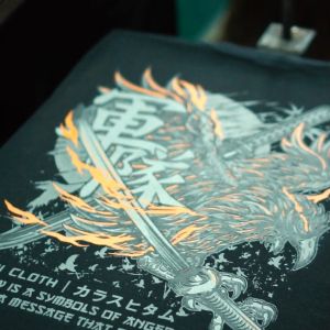 Kaos Distro Jepang Original Tshirt Pria Branded Japanese Art Guntai Cloth GT 36 Cotton Combed 24s