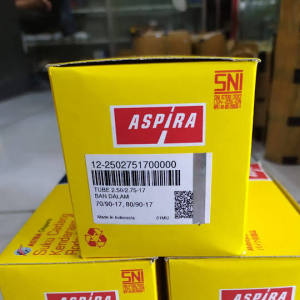 BAN DALAM MOTOR RING 17 ASPIRA ASTRA 250 275 (70/90) (80/90) RING 17