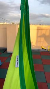 Kids Pod Swing Hanging Nest with Inflatable Pillow Sensory Swing kids Hammock