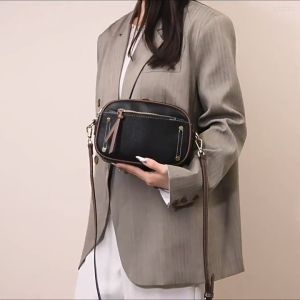 HESBROW - Joan Sling Bag Wanita Shoulder Bag Tas Selempang Cewek Fashion Terkini Leather Kulit PU Premium - FREE BOX