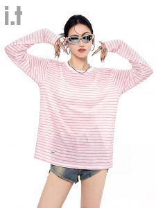 FINGERCROXX | Lightweight Long Sleeve T-Shirt Striped Underwear