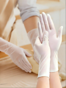 DINGQING | Food Grade Kitchen Gloves Disposable Nitrile Dishwashing