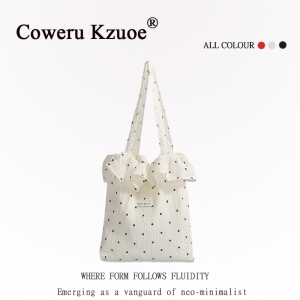 Sweet and Lazy Style Polka Dot Tote Bag