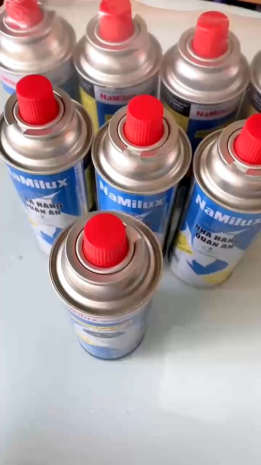 Bình Gas Mini Du Lịch Namilux KLT 350G Hàng Nguyên Đai Khò gas mini Vỏ Bình Chắc Chắn Đảm Bảo An Toàn Khi Sử Dụng