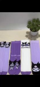 Kuromi Socks Kids Socks 2-12 Years Old Girls Medium Tube Versatile Cotton Long Socks for Childrens
