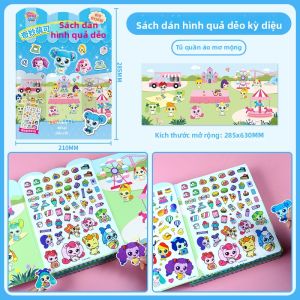XIAOSHUGUOGUO | Sách Dán Jello Phát Triển Nhận Thức