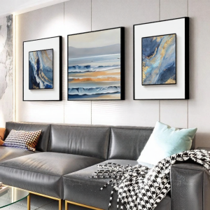 YASISHA | Abstract Art Wall Decor Set 3 Panels