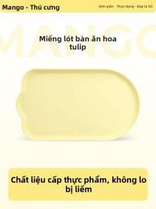 Mango | Thảm Ăn Cho Mèo Chống Trượt Chống Nước Kích Thước Lớn