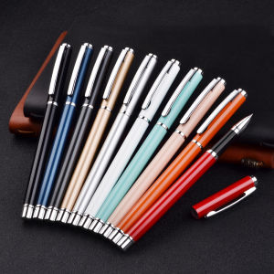 Black Ink Gel Pen Ballpoint Pen Metal Clip Neutral Pens School Business Gifts Signature Pen Stationery Office Supplies