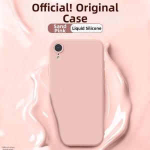 DAOWAIREN | Red Lunar New Year Compatible iPhone XR Liquid Silicone Case Full Enclosure Shockproof