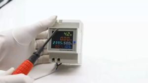 COD Aideepen Meteran Listrik Digital Display Din Rail Single Phase 300V kilometer kontrakan rumah