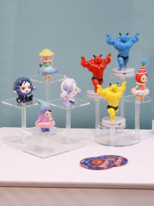 Acrylic Trapezoidal Display Stand Cosmetics Storage Rack Multi-Functional Perfume Booth Ornament Decoration Multi-Layer Hand-Made Stand