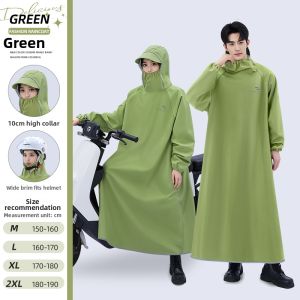 ZHENGYU | Adult Raincoat for Delivery Riders Heavy Rain Protection Long Full-Body