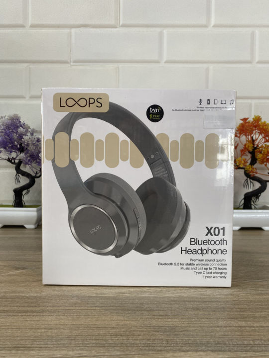 Headphone Loops X01 Bluetooth Brand New In Box Garansi Resmi Indonesia