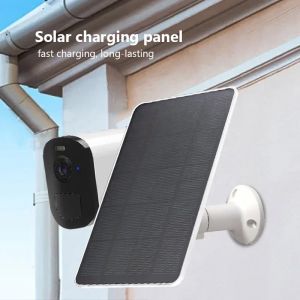 Solar Panel Charger Type-C Waterproof 6V for Security Camera / Doorbell Maintains Power for 3W Small Electronics Outdoor