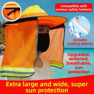 TIANXINHANYOU | Wide Brim Sun Protection Helmet