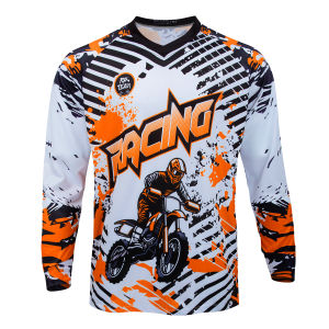 Mtb Motocross Shirt Long Sleeve Men Downhill Jersey Off-Road Bicycle Racing T-Shirt Quick Dry Cycling Enduro Polera Mtb Jersey