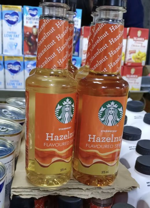 Starbucks hazelnut syrup 375g Lazada PH