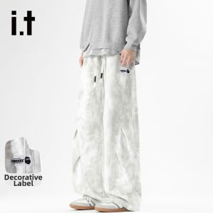 FINGERCROXX | Loose Casual Tie Dye Knit Pants