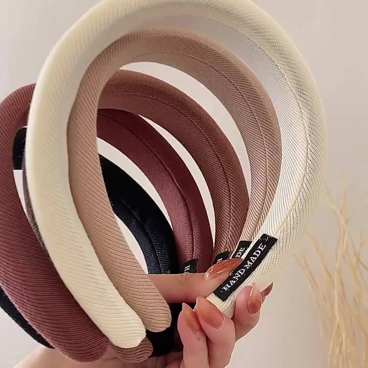 Korean Style Net Red Wide Brimmed Sponge Headband Lazada Ph