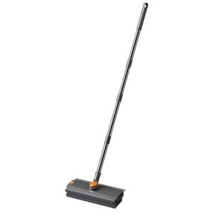 Three-In-One Long Handle Floor Cleaning Brush Set Heavy-Duty Hard Bristles Scrubber for Shower Room Bathroom Deck Garage Kitche