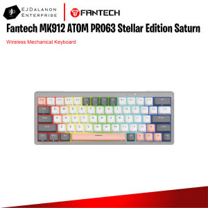 Fantech MK912 Atom Pro63 Stellar Edition Saturn Wireless Mechanical Keyboard | EJDalanon Enterprise