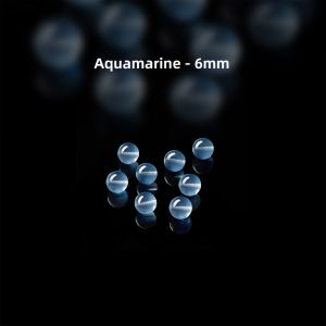 QINGXIANGTAI | High Ice Variety Natural Aquamarine Beads