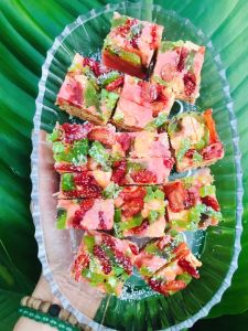 (250GR) BÁNH BÔNG TUYẾT DÂU TÂY KIWI HEALTHY TUYỆT NGON HẠT ÓC CHÓ HẠT ĐIỀUBÁNH ĂN VẶT LÀNH MẠNH HEALTHYFOOD3B HEALTHY anvatlanhmanh ngucoc granola