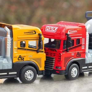 Alloy model childrens large-sized transport vehicle dump truck dump truck freight vehicle large truck boy engineering vehicle toy