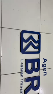 Huruf Timbul Brilink Akrilik+Spon/Akrilik Brilink