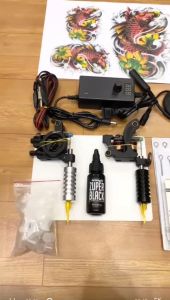 Bộ 2 máy xăm trung cấp pin 10 vòng chất lượng ổn định