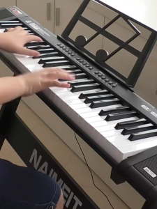 เปียโนไฟฟ้า คีย์บอร์ดอิเล็กทรอนิกส์ Bansid Music เปียโนอิเล็กทรอนิกส์สำหรับผู้เริ่มต้น Dynamic Piano เปียโนไฟฟ้าแบบพกพาอเนกประสงค์ 88 คีย์ แนะนำสำหรับผู้เริ่มต้น เด็ก ผู้ใหญ่ และครู