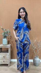 Bakul Daster - Setelan CP ZEEDNY Setelan Batik Piyama Batik Baju Tidur Daster Cantik