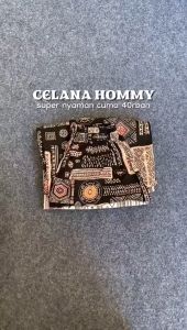 3LOOK - Paket Hemat 3 Pcs Celana Kulot Hommy Rayon Viscose Marshanda Model Remaja Kekinian Motif Terbaru 2025