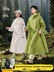 MOSHU | Long Waterproof Raincoat Lightweight Outdoor Rain Wear