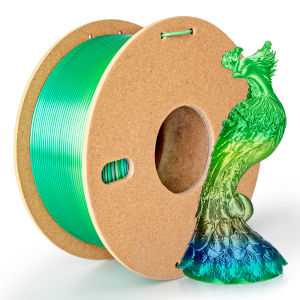 Sợi Nhựa PLA Silk Rainbow 1.75mm Dòng Forest - Sợi Nhựa In 3D Chuyển Màu Nhanh 500g/1KG Tương Thích Với Hầu Hết Máy In FDM