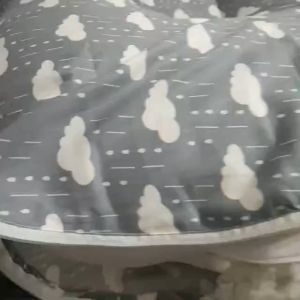 Đệm gối chống trào ngược cho bé sơ sinh cotton thoáng mát kích thước 70 x70 cm MÀU BÉ TRAI