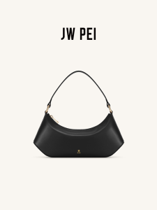 JW PEI LILY Underarm Bag French Bread Design Shoulder Bag High Quality Unique Design Soft Leather Polyester Lining Leisure Style