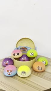 Premium Simulation Dumpling Soft Colorful Stress Relief Toy Anti-Anxiety Fidget Gift for Adults to Relieve ADHD & Pressure