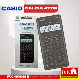 Do It Home Casio FX-570MS Scientific Calculator SV-P.A.M. Model 10+2 Digits (2nd Edition)