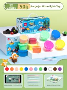 deli | Lightweight Modeling Clay 24 Colors 50g