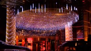 LED Light String Outdoor Light 8 Tubes LED Meteor Shower Lights LED String Lights Outdoor Waterproof Fairy Light Garden Decoration