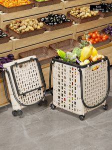 Collapsible Light Trolley Shopping Cart