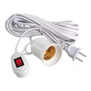 V380 E27 Light Lamp Bulb Holder Socket With Switch CCTV Camera Bulbs Extension Cord Power Cord Cable 3M / 5M /10M Available