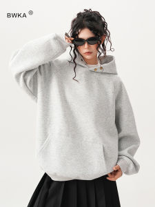 BWKA | Dual Button Hoodie Jacket 480g