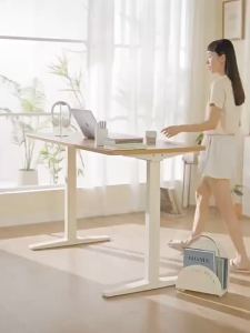 100cm Electric Height Adjustable Table USB Standing Desk With 4 Memory Height Standing Desk Study Table