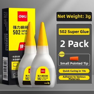 deli | Strong Adhesive Instant Dry Glue For Shoes High Viscosity Fast Acting 502