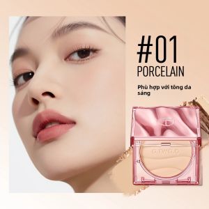 Phấn Phủ Kiềm Dầu Chống Nắng 2 Trong 1 Che Khuyết Điểm Cao Cấp Lâu Trôi Không Dầu Dạng Nén Phù Hợp Với Mọi Loại Da