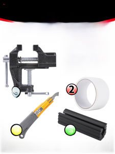 PGM Golf Grip Replacement Tool 4 PCs Set Club Sleeve Disassembly Equipment Supplies Can Be Replaced with 30 Pieces